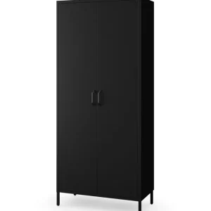 Szafa ubraniowa FLAVIO modern czarna (1751) Oferta limitowana