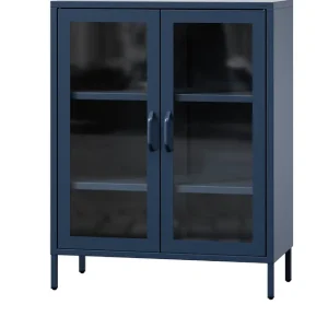 Witryna do salonu GINA modern granatowa (1589) Oferta limitowana