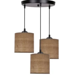 Obniżka ceny Lampa wisząca Legno 3x40W (33-18342)