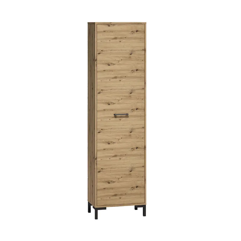 Bezpieczna płatność Szafa loftowa NEVIO 01 dąb artisan/czarny